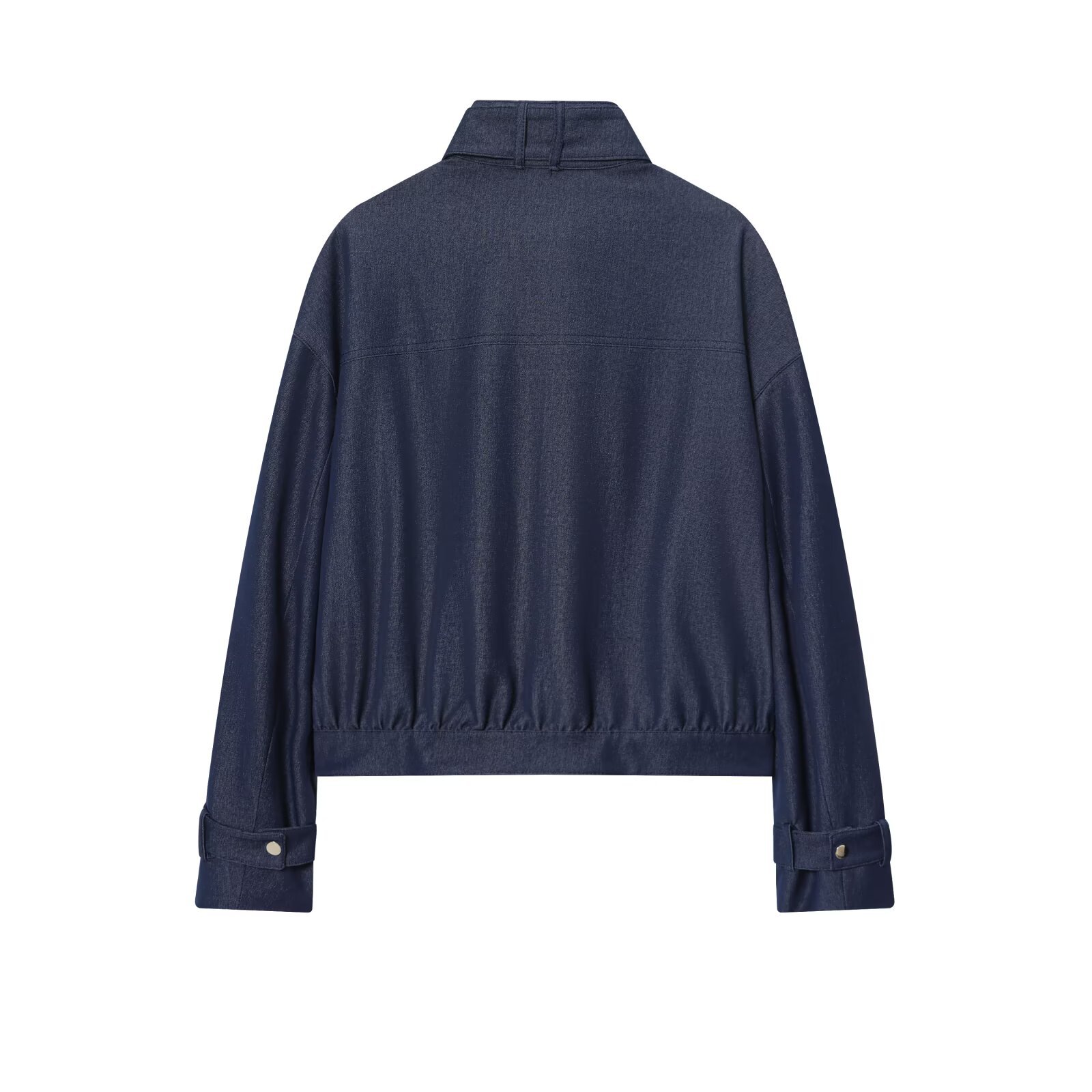 Women's Bomber Jacket - Stylish Stand Collar Aviator KUN-00017