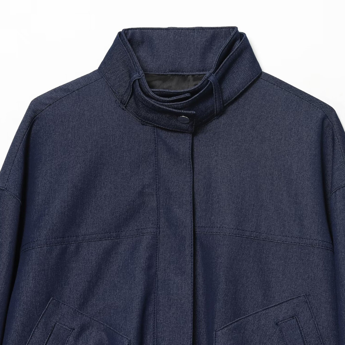 Women's Bomber Jacket - Stylish Stand Collar Aviator KUN-00017