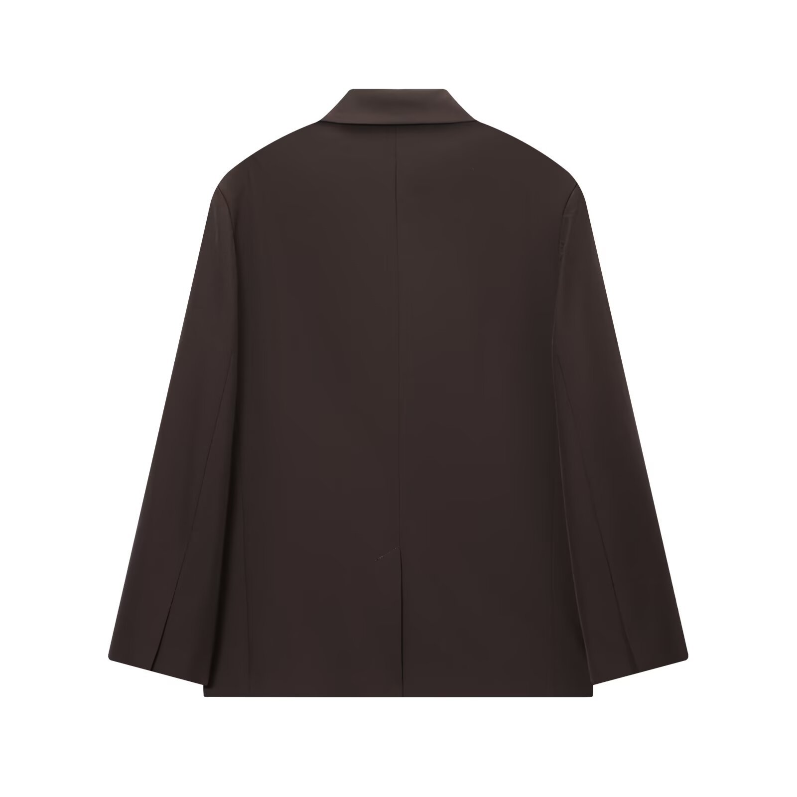 Women's Blazer Suit Set Padded Shoulder Double Breasted with Belt KUN-00091