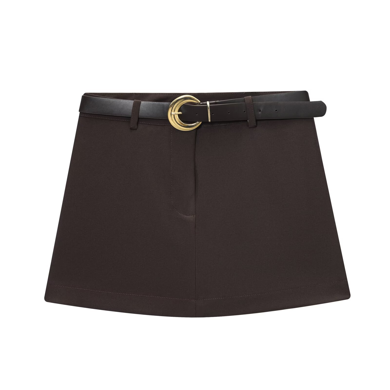 Women's Blazer Suit Set Padded Shoulder Double Breasted with Belt KUN-00091