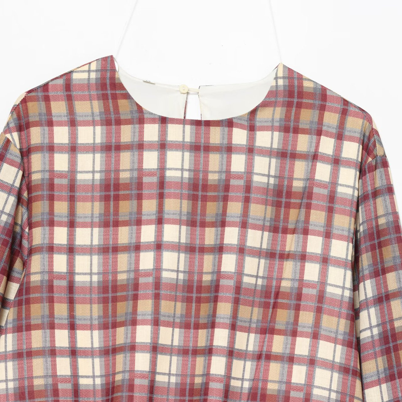 Vestido mini a cuadros - Moda femenina elegante y moderna KUN-00028