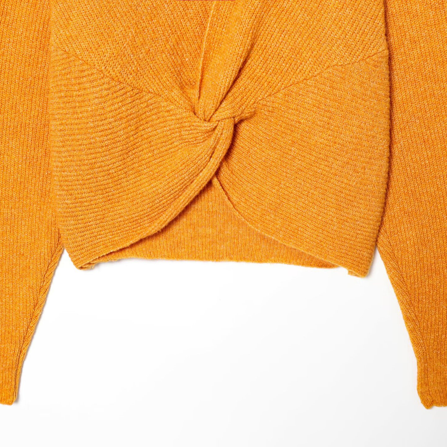 Knit Top Back Tie Sweater - Stylish European Style KUN-00011