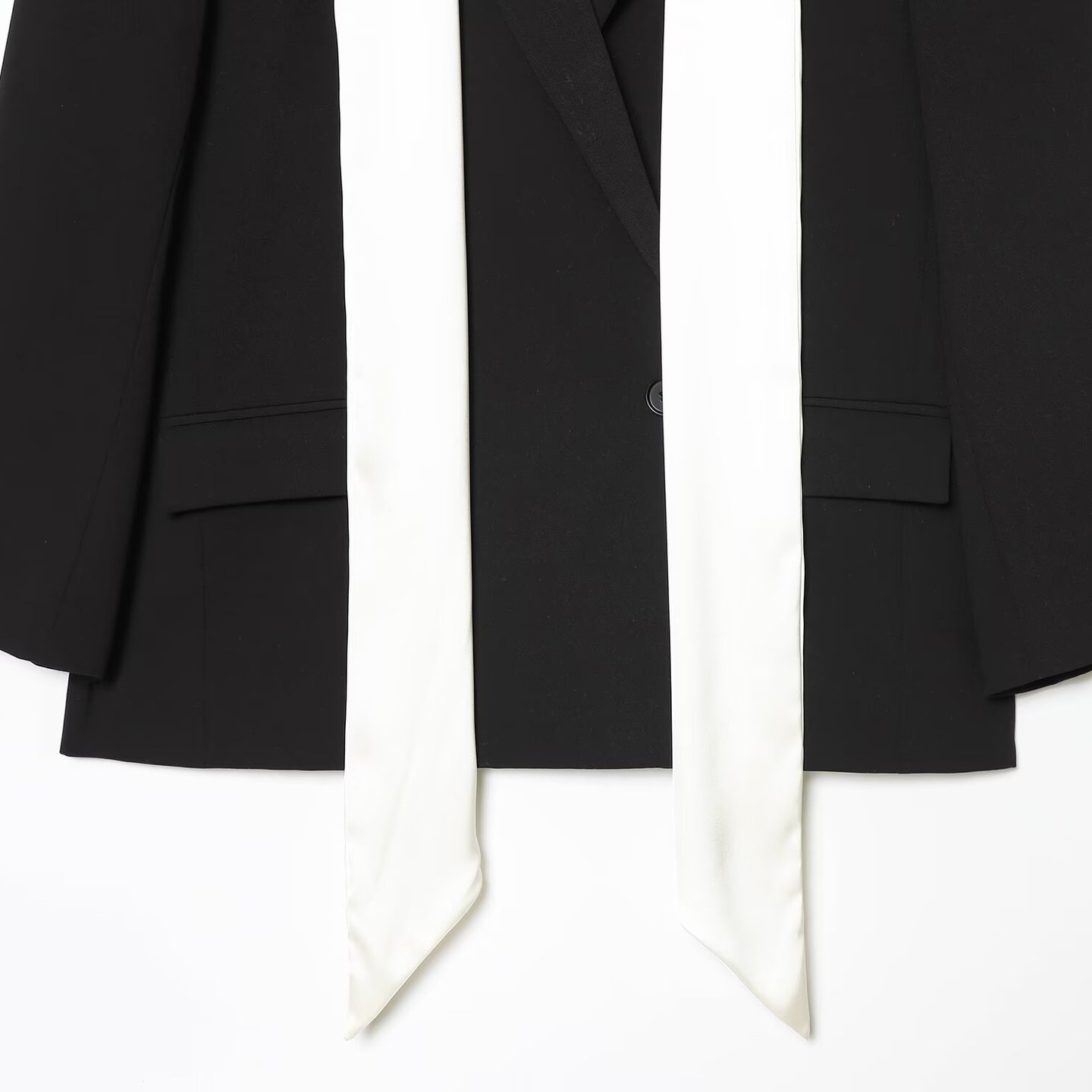 Blazerjas met kleurblokken voor dames - Trendy casual bovenkleding KUN-00008