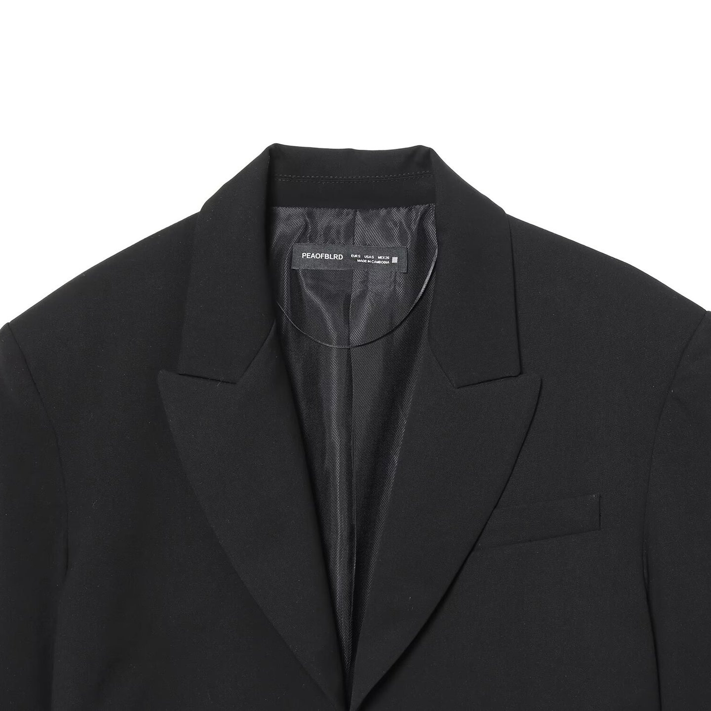 Blazer corto para mujer - Chaqueta con hombreras de moda KUN-00006