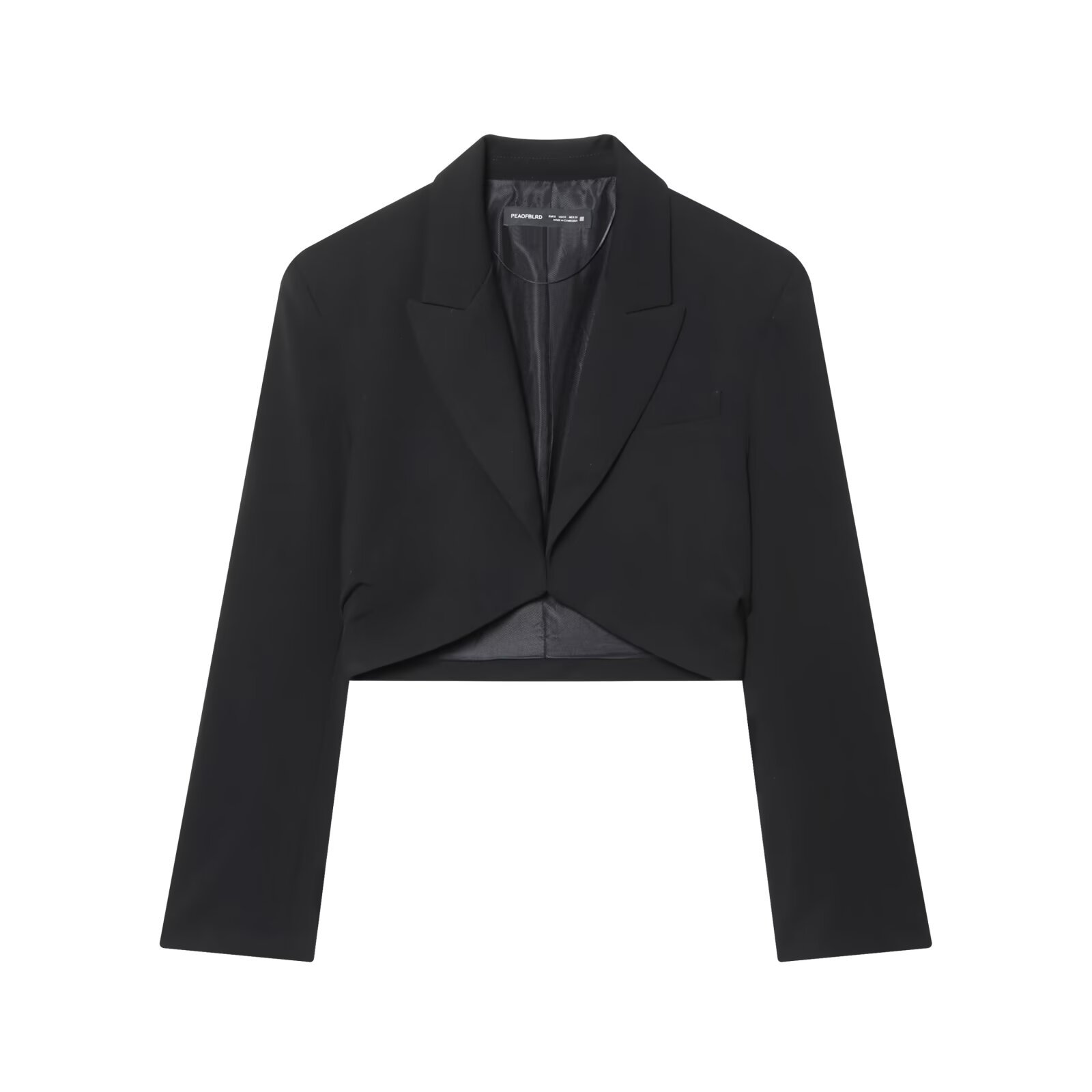 Blazer corto para mujer - Chaqueta con hombreras de moda KUN-00006