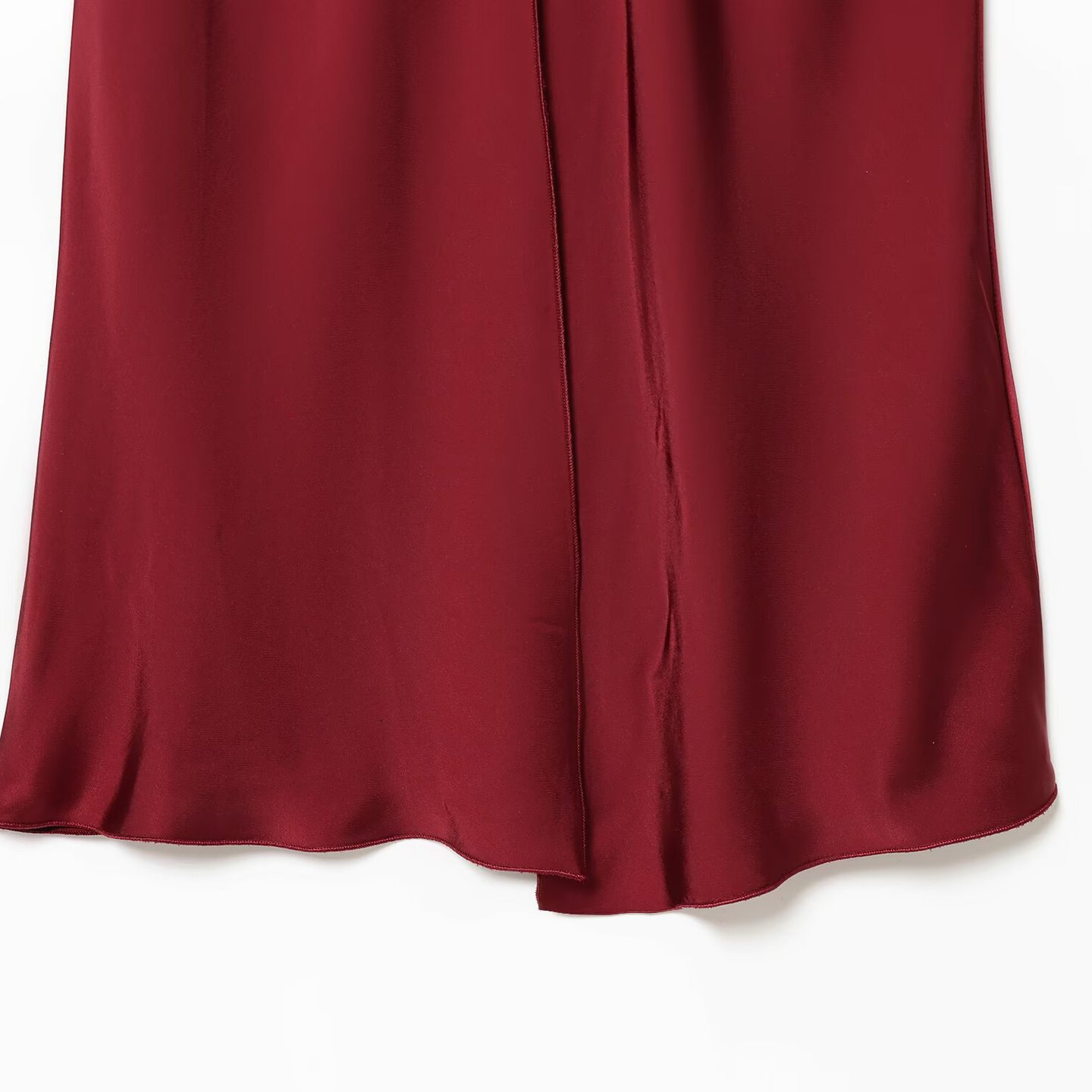 Seidensatin-Unterkleid im eleganten europäischen Stil KUN-00160