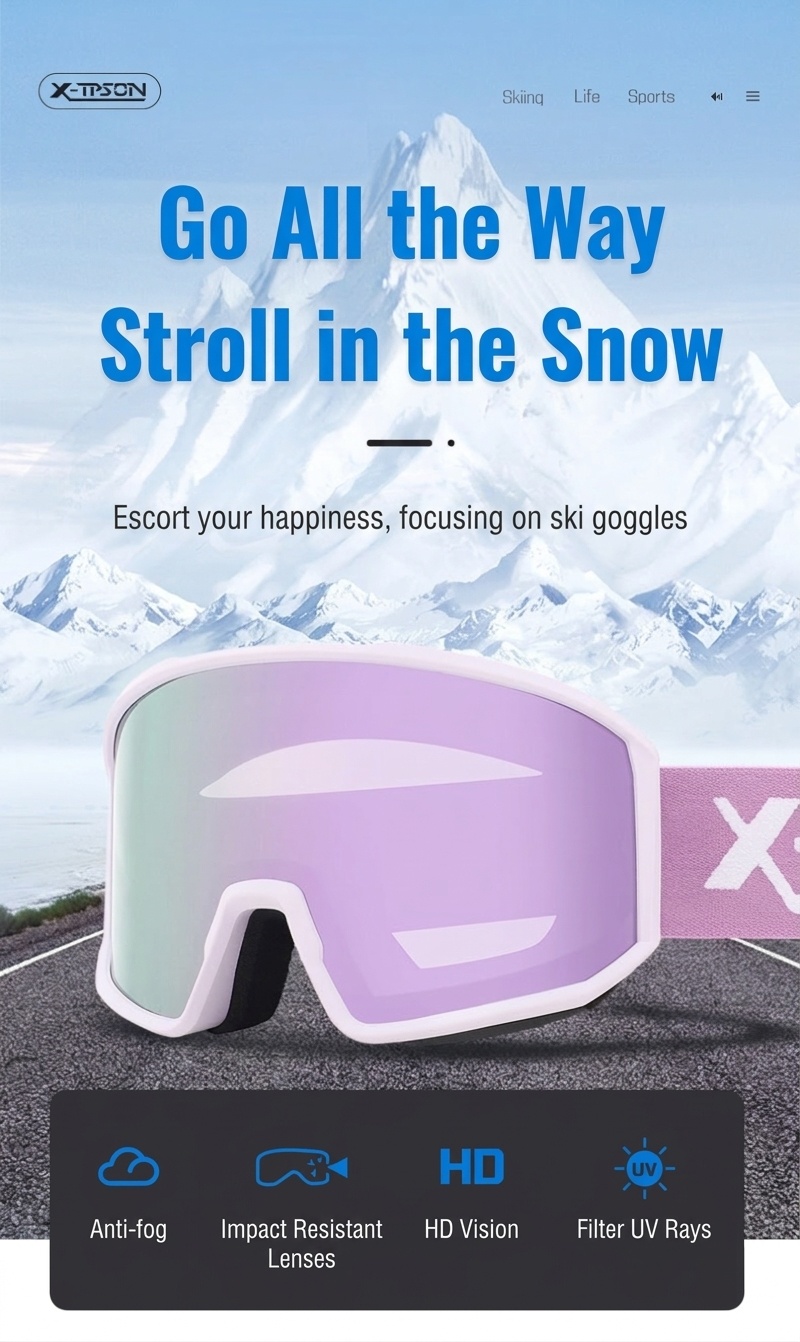 BS2019-0024_Black_Irregular_Plastic_Ski_Goggles_detail