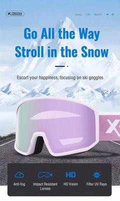 BS2019-0025_Pink_Irregular_Plastic_Ski_Goggles_detail