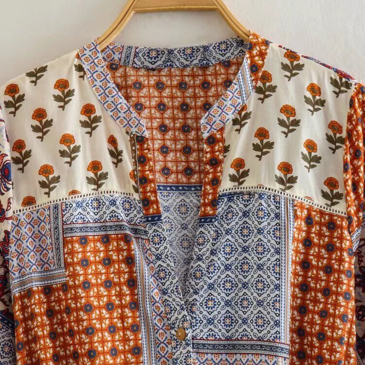 Vestido camisero con cinturón - Estilo casual chic europeo KUN-00023