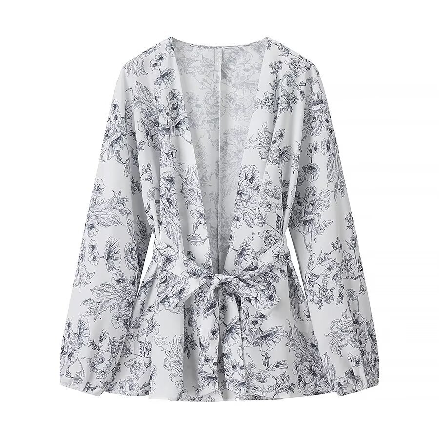 Women's Floral Print Short Set - Stylish Trendy Outfit KUN-00006