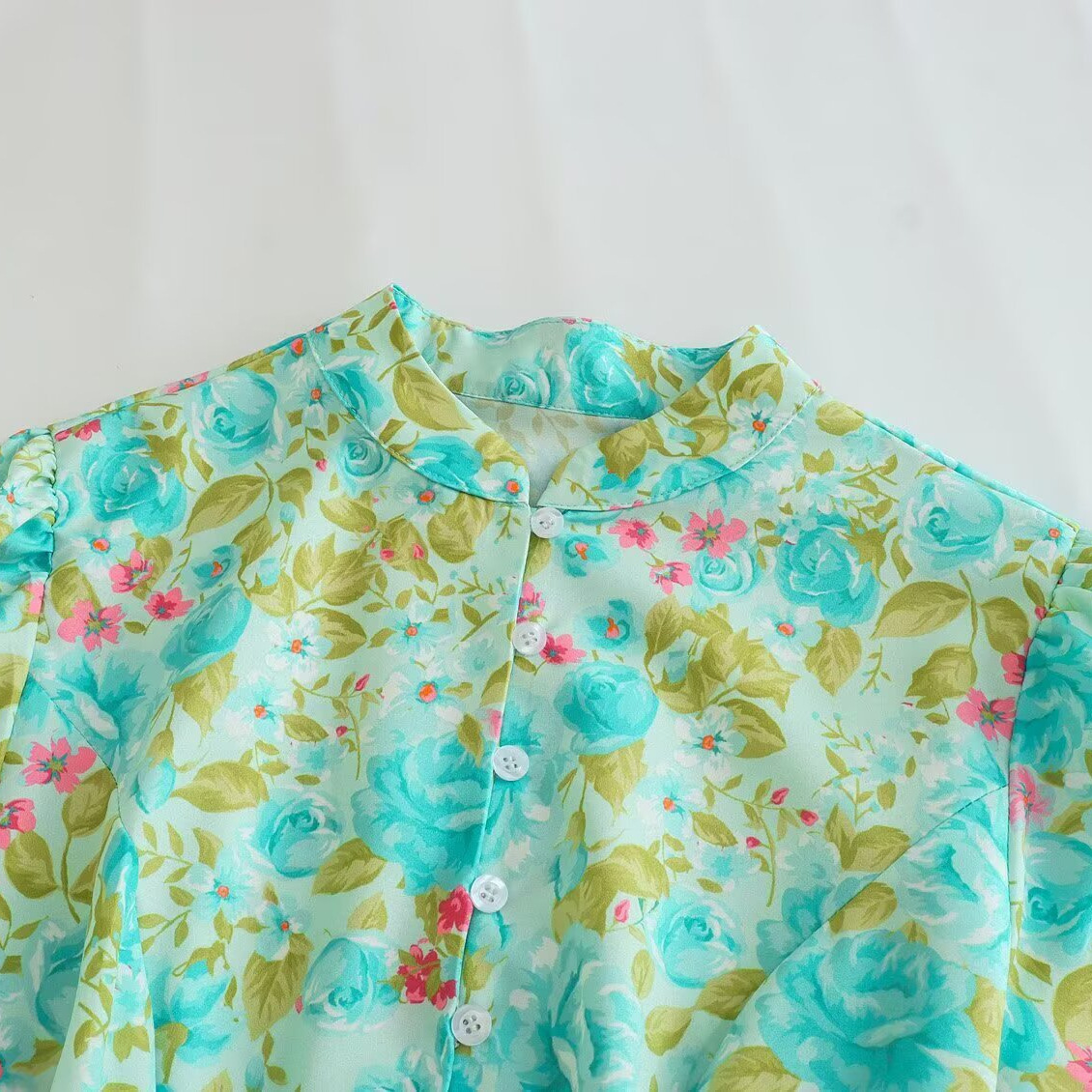 Vestido con estampado floral para mujer - Clásico informal y elegante KUN-00033