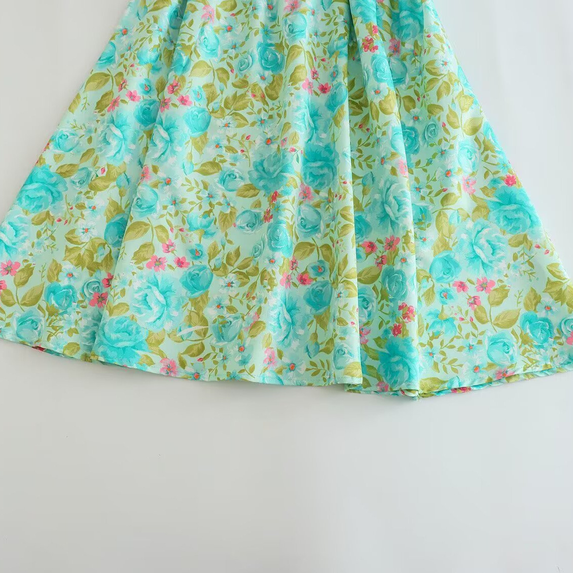 Vestido con estampado floral para mujer - Clásico informal y elegante KUN-00033