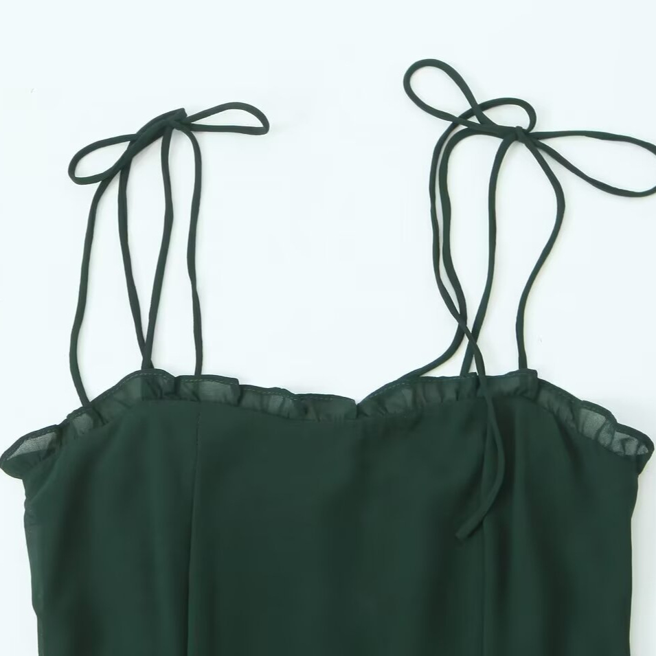 Nauwsluitende cami-jurk - Elegant retro slim fit KUN-00011