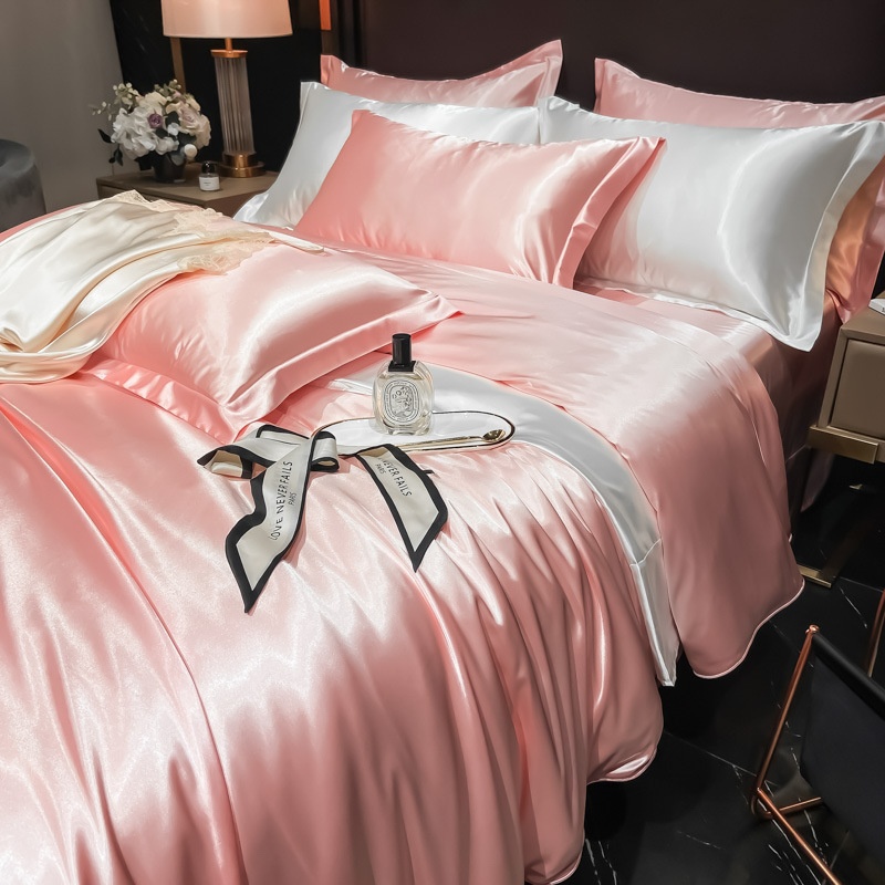 Luxury Silk 4-Piece Bedding Set - Premium Satin Bed Sheets