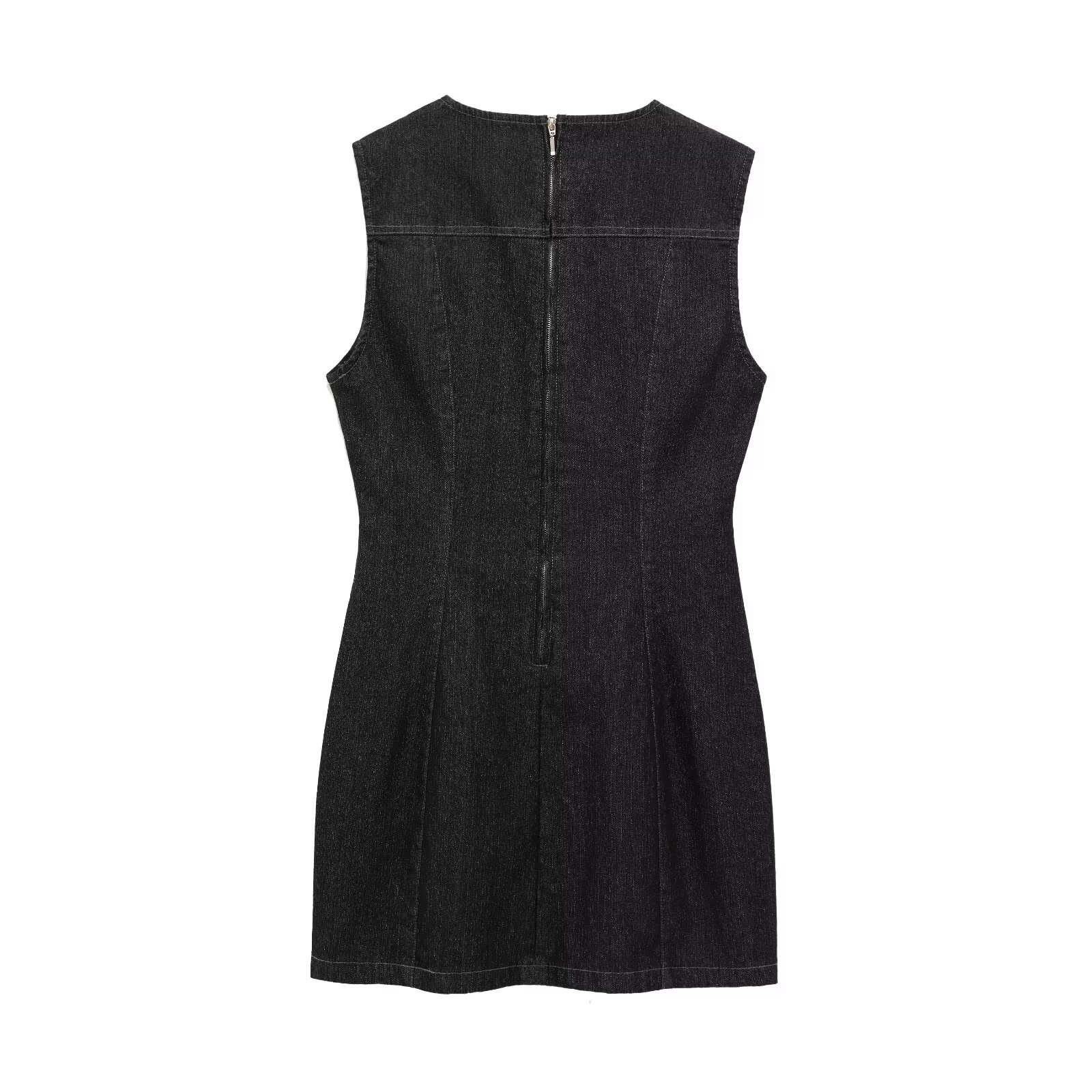 Denim Mini Dress - Trendy & Versatile KUN-00131