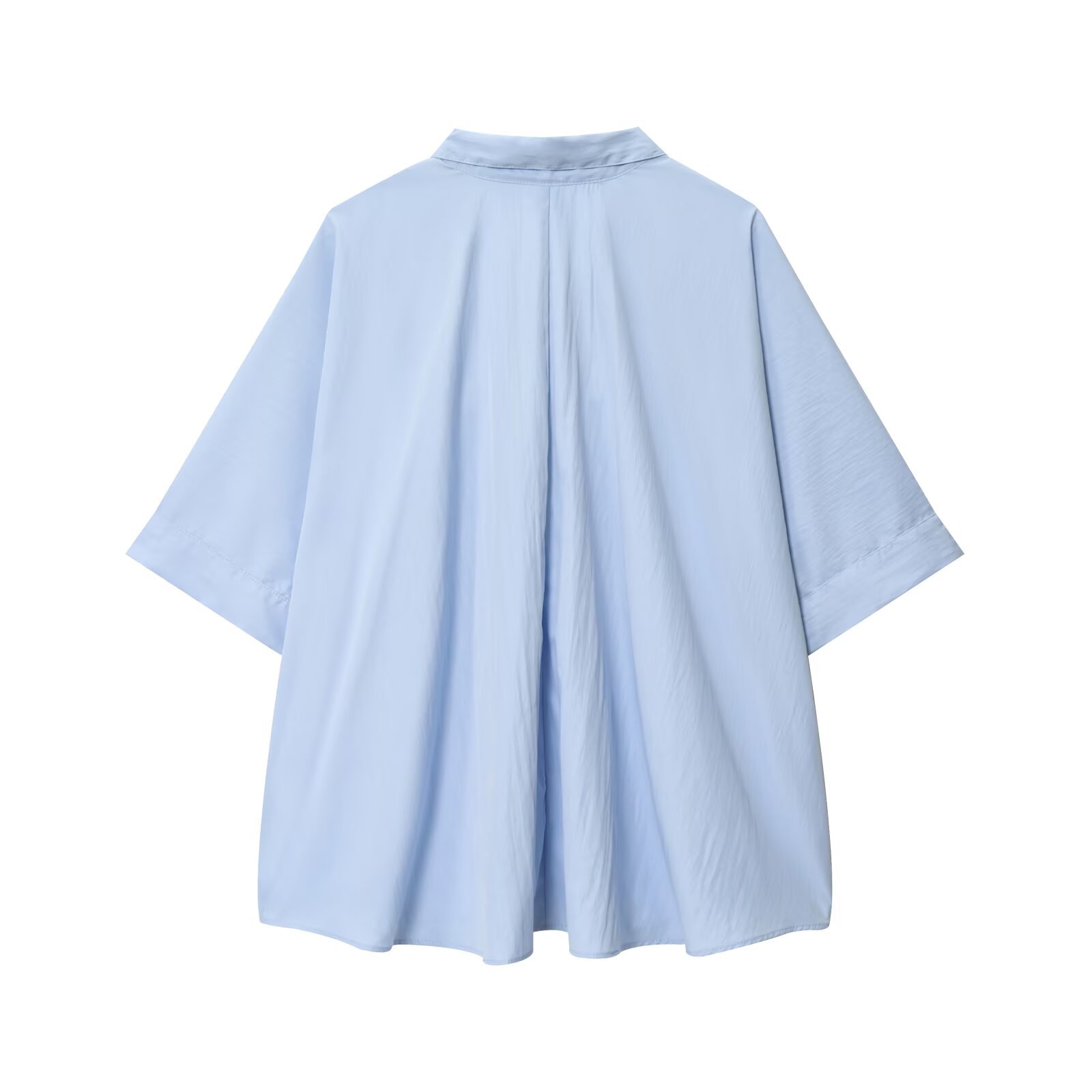 Conjunto de camisa de popelina y pantalón plisado - Estilo europeo KUN-00058