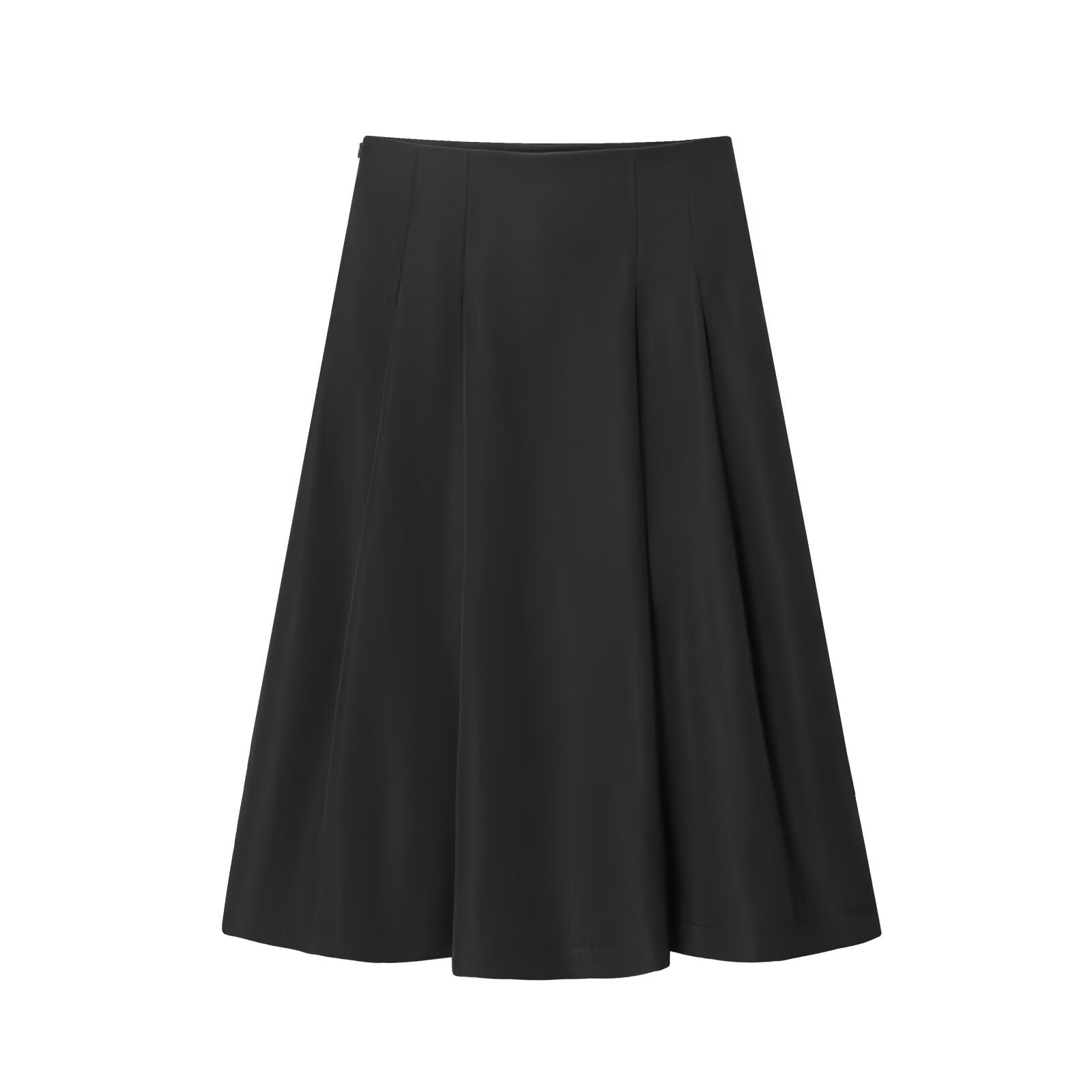 Pleated Midi Skirt - Versatile Chic European Style KUN-00006