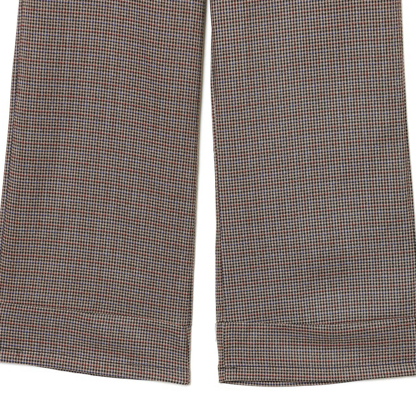 Houndstooth Belted Pants - Chic European Style KUN-00030