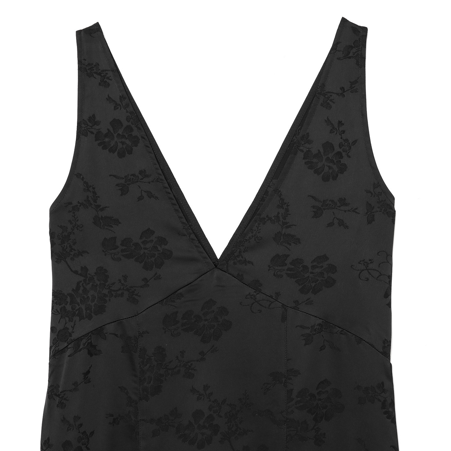 Vestido midi de jacquard - Elegante vestido clásico de corte A para mujer KUN-00055