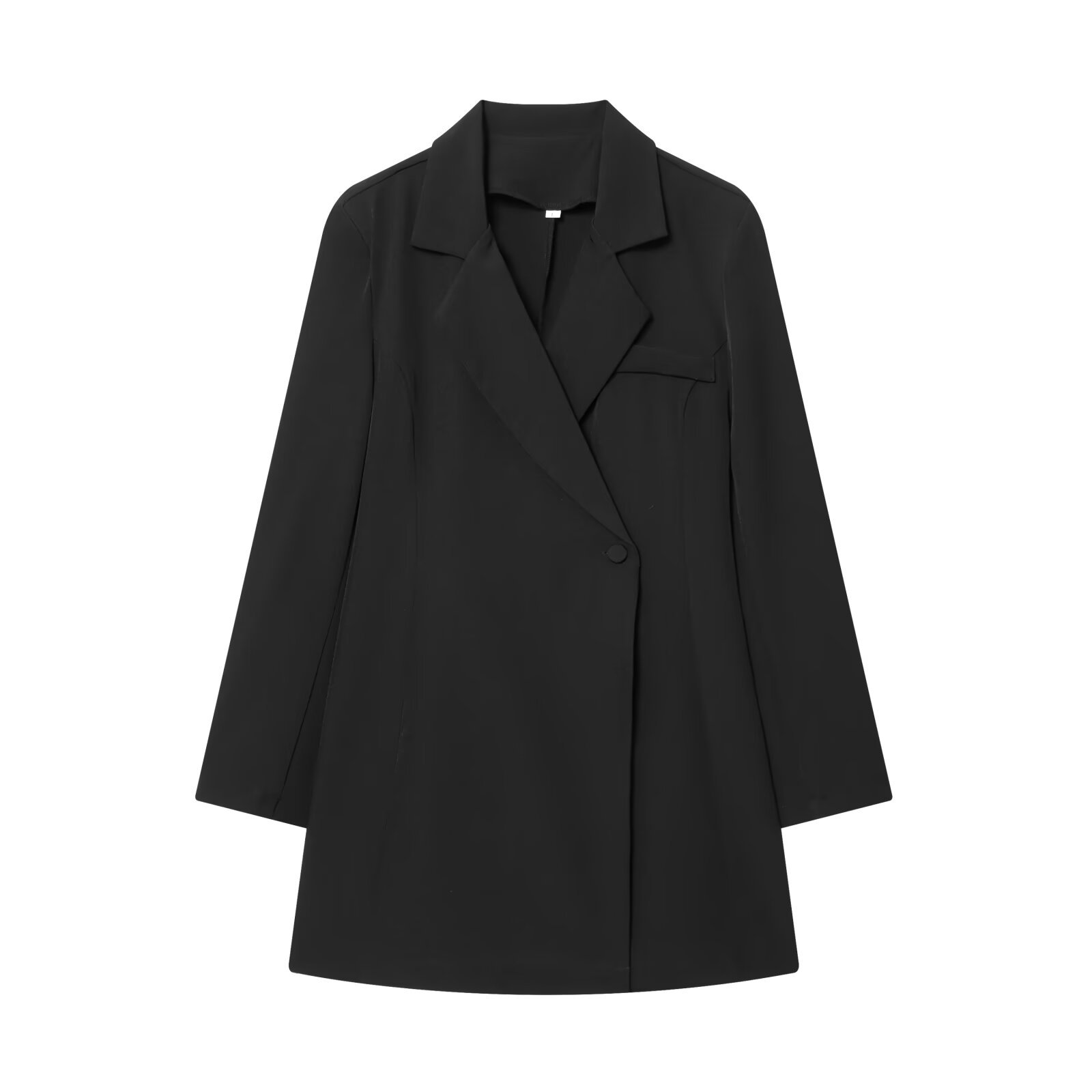 Robe blazer portefeuille pour femme - Coupe ajustée, jupe mini trapèze KUN-00020