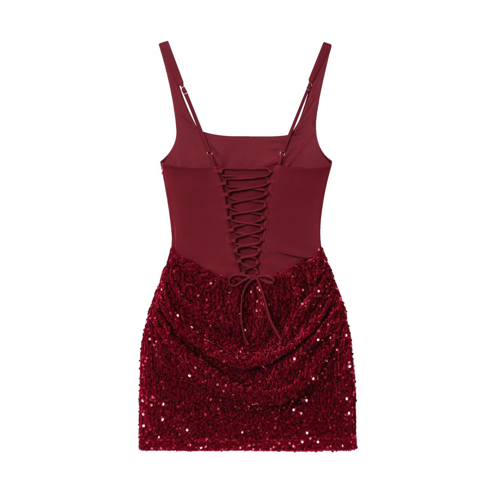 Sequin Bodycon Cami Dress - European Style KUN-00024