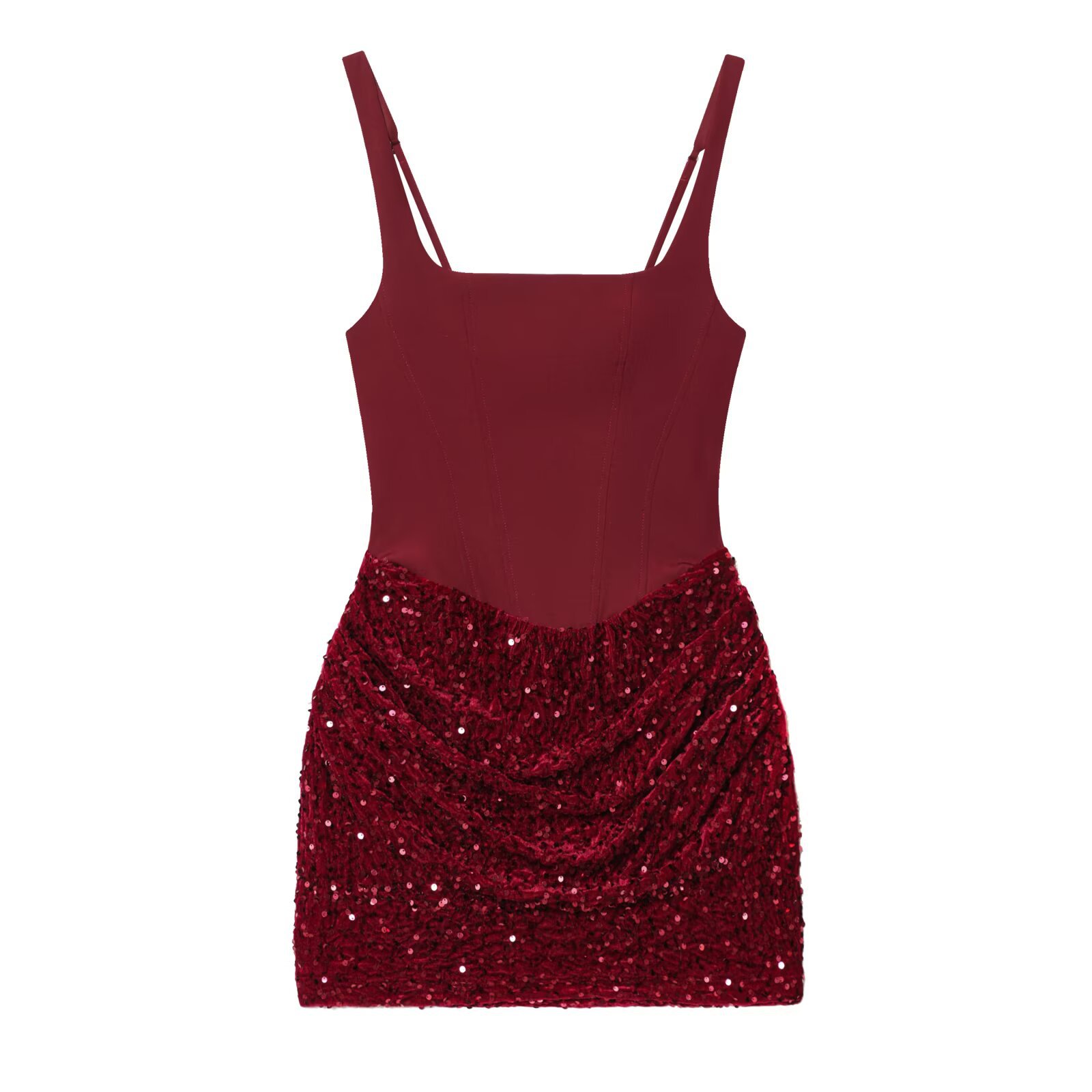 Sequin Bodycon Cami Dress - European Style KUN-00024