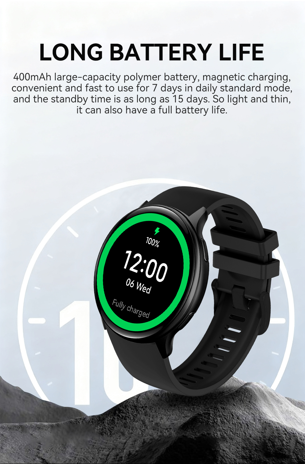 VG53 Pro GPS Smartwatch - 1,43 inch AMOLED fitness tracker