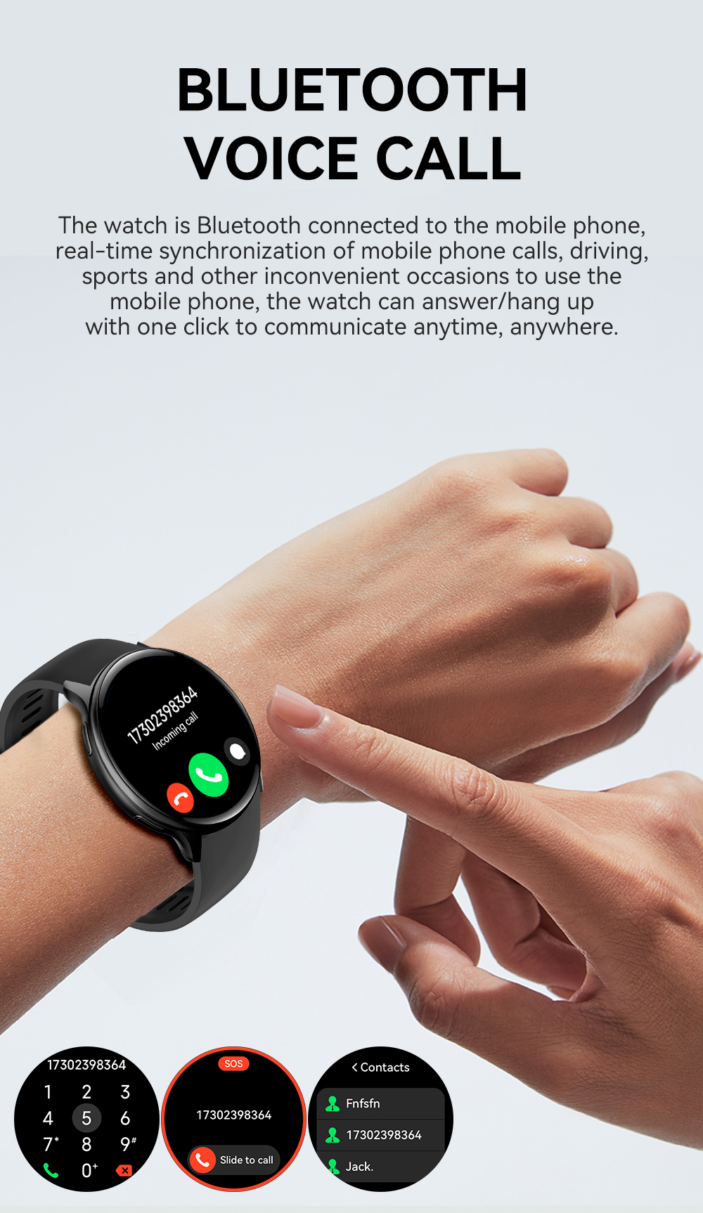 VG53 Pro GPS Smartwatch - 1,43 inch AMOLED fitness tracker