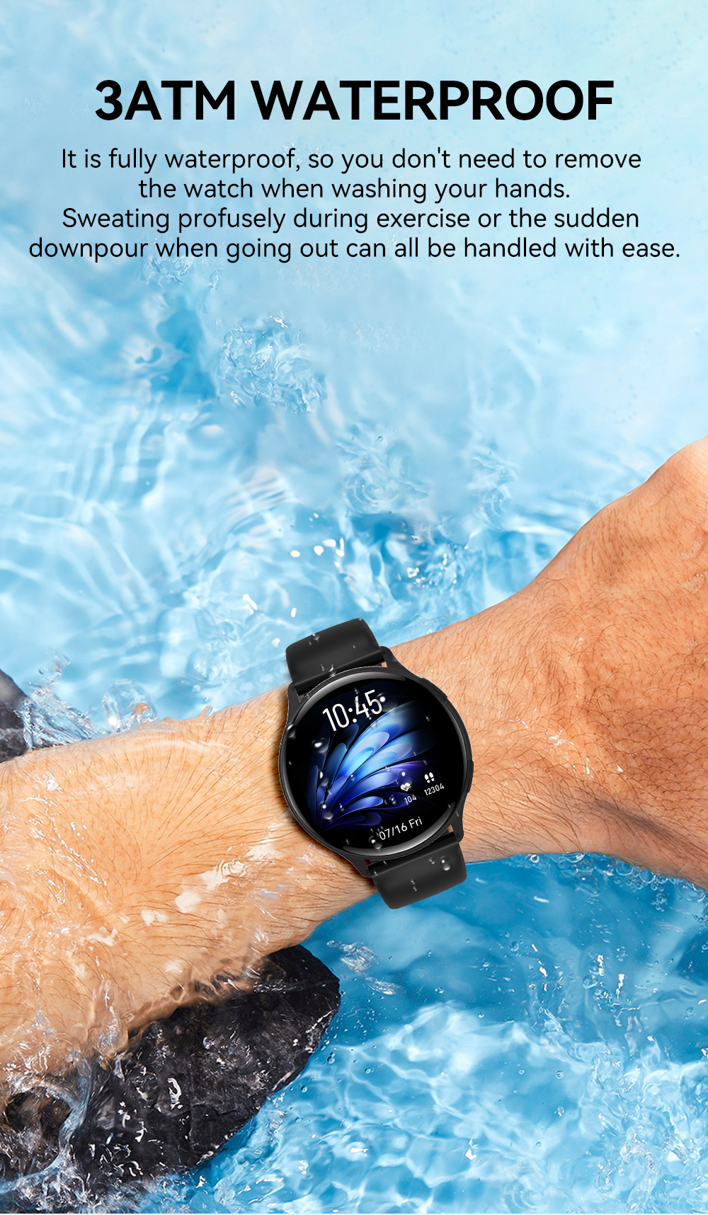VG53 Pro GPS Smartwatch - 1,43 inch AMOLED fitness tracker