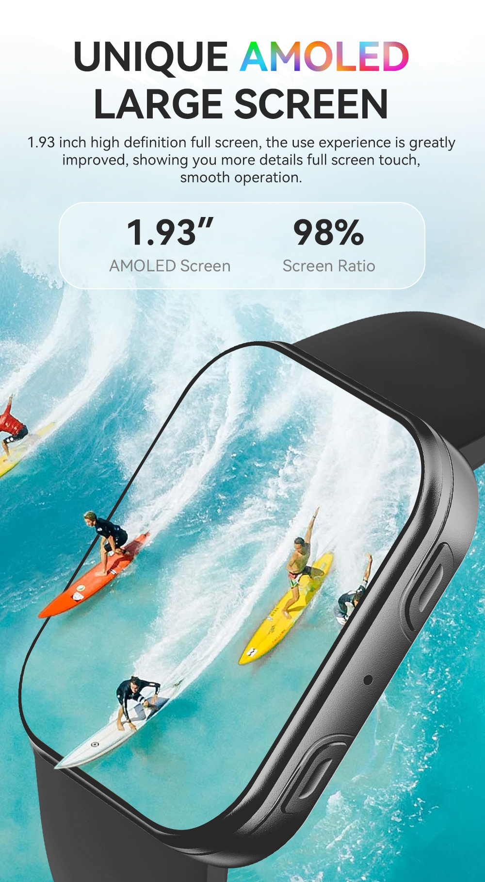 VS30 PRO Smart Watch with AMOLED Screen & BT Call