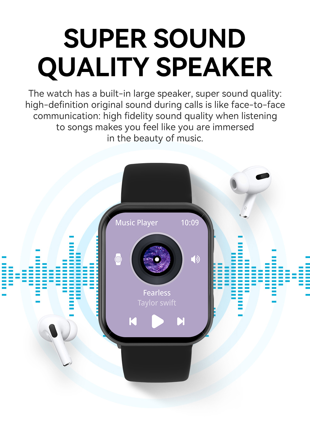 VS30 PRO Smart Watch with AMOLED Screen & BT Call