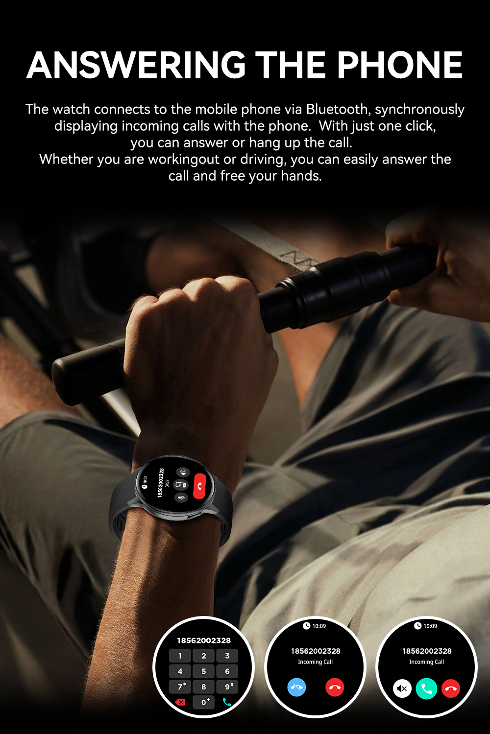 VS41 Smartwatch with AMOLED Display & Health Tracking