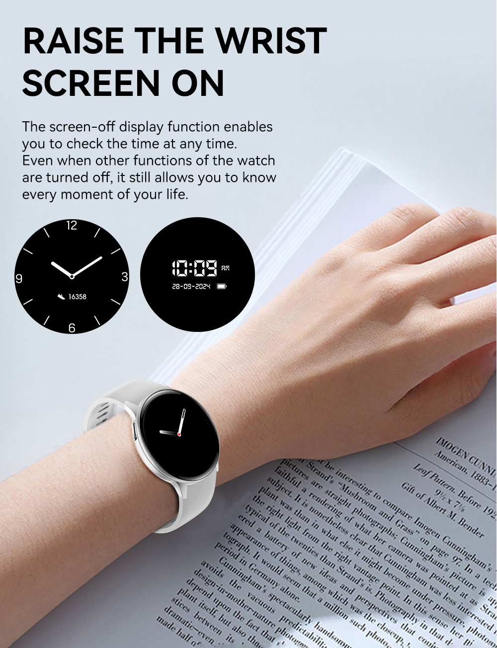 VS41 Smartwatch with AMOLED Display & Health Tracking