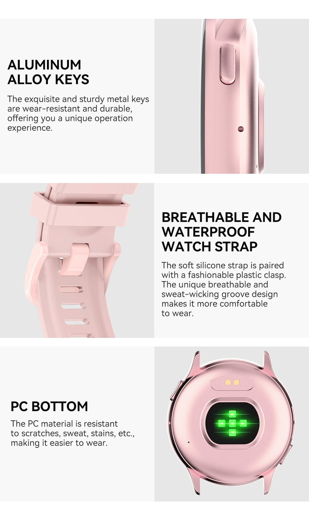 VS41 Smartwatch with AMOLED Display & Health Tracking