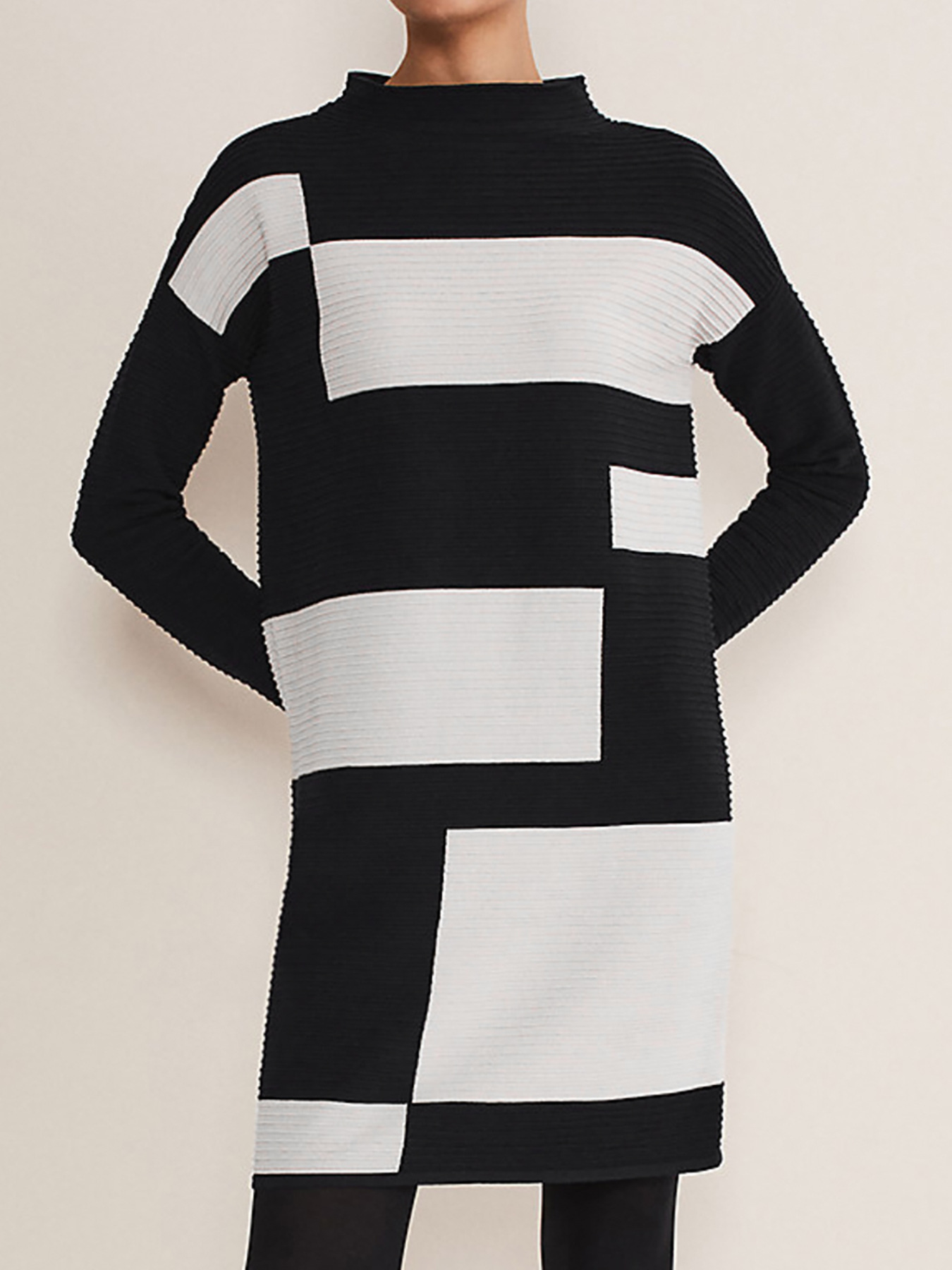 Knit Sweater Dress Long Sleeve Pullover Casual Autumn Winter