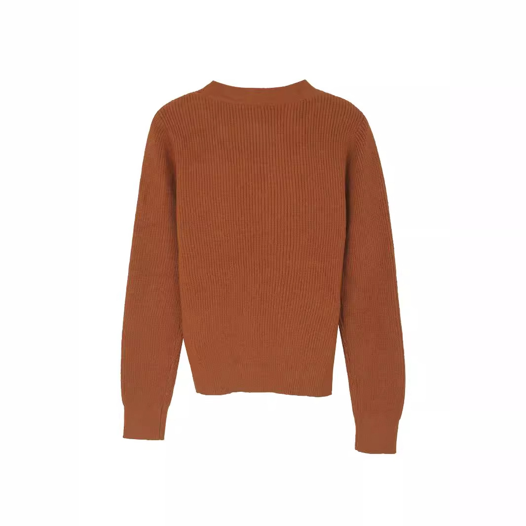 Knit Pullover Long Sleeve Casual Top Spring Autumn SSU-00103