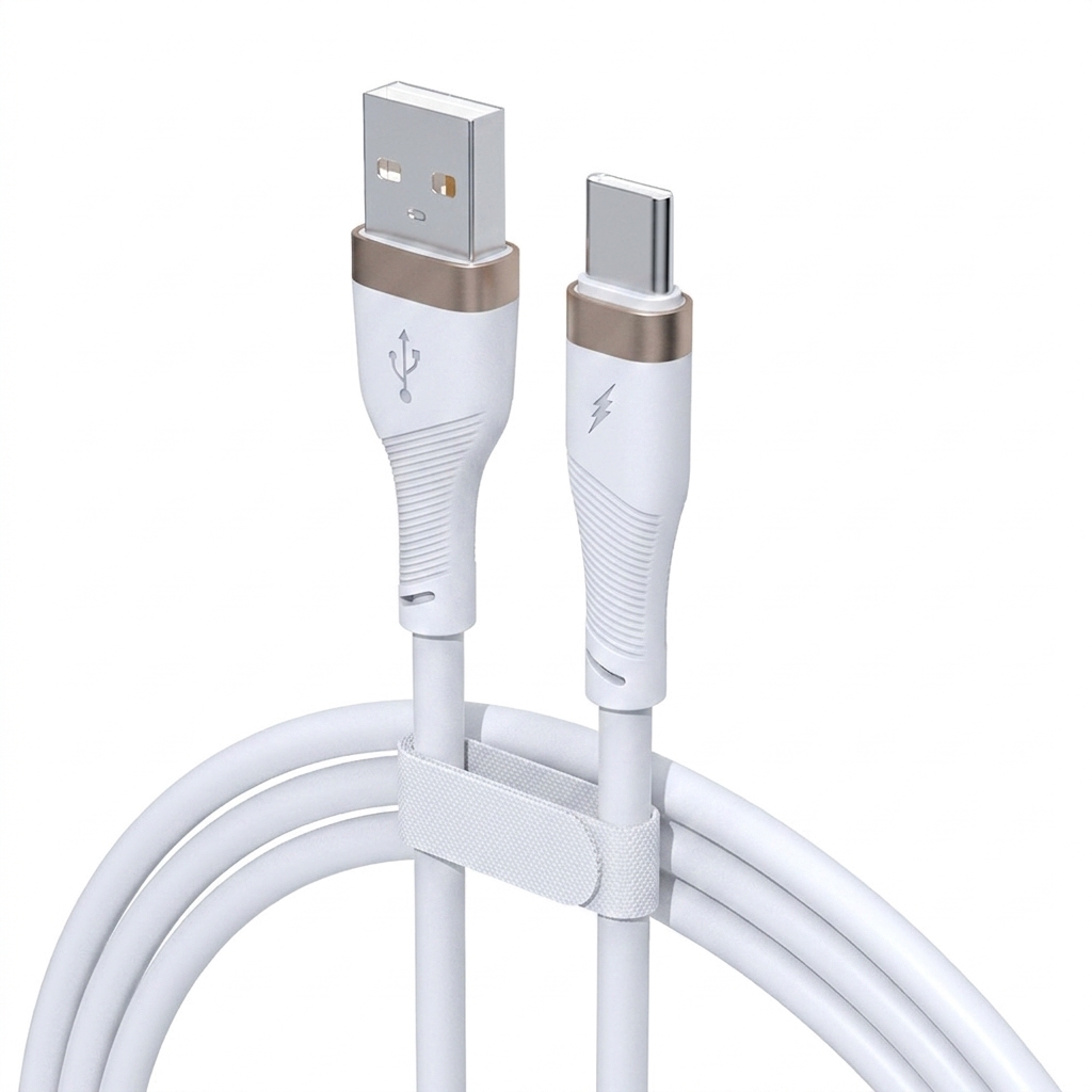 66W High-Speed USB-C Fast Charging Cable, Durable TPE Material Cord for Android Devices