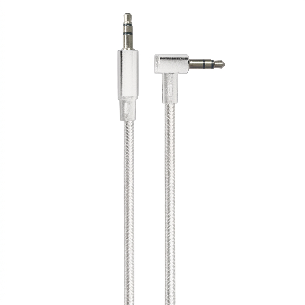 3.5mm Braided Stereo Jack AUX Audio Cable, Auxiliary Cord for Car, Home Stereo, Headphones