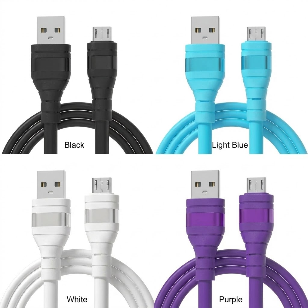 66W 5A Fast Charging USB Cable, Durable Cord with Reinforced TPE Joints for Extended Lifespan