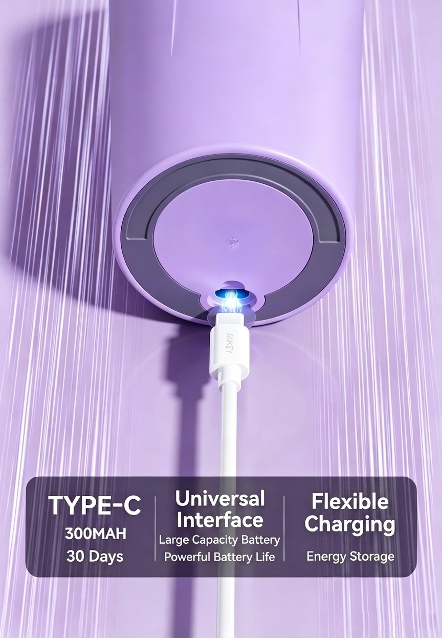 Automatischer Rührbecher mit intelligenter Temperaturanzeige, doppelwandiger Isolierung, lebensmittelechtem Edelstahl, magnetischem Rührbecher, wiederaufladbar über USB-C