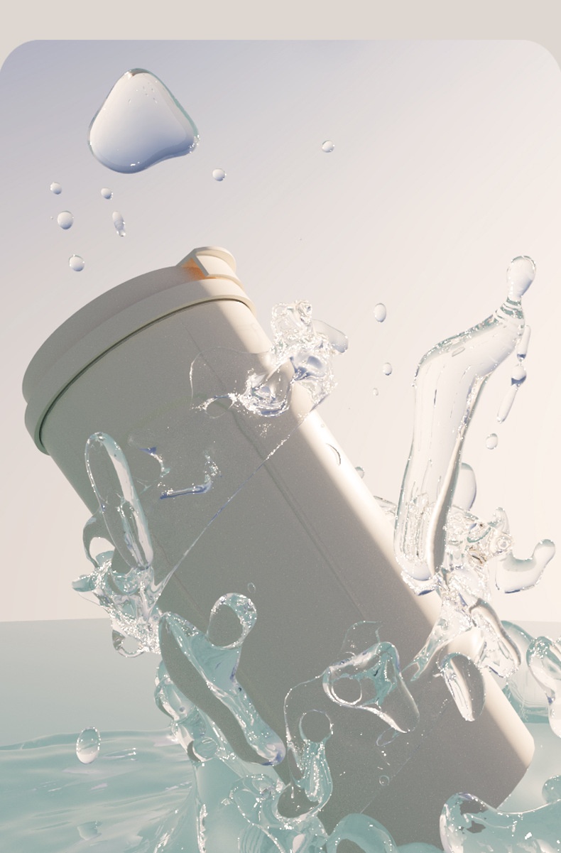 Automatischer 400-ml-Kaffeebecher mit Rührfunktion und intelligenter Temperaturanzeige, Edelstahl 304, wiederaufladbar über USB-C, 30 Tage Standby-Zeit