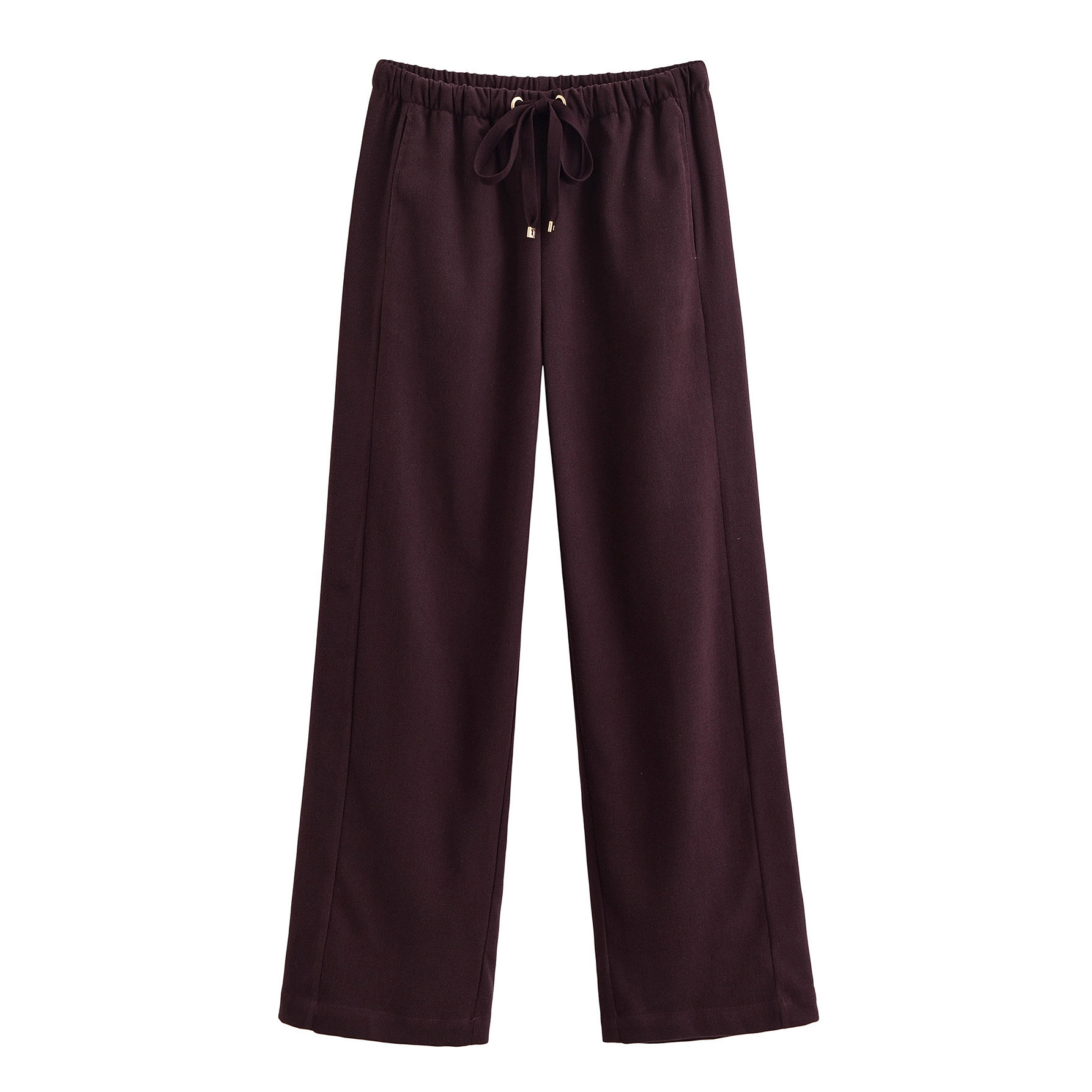 Women's Drawstring Long Pants - Stylish Elastic Waist KUN-00001