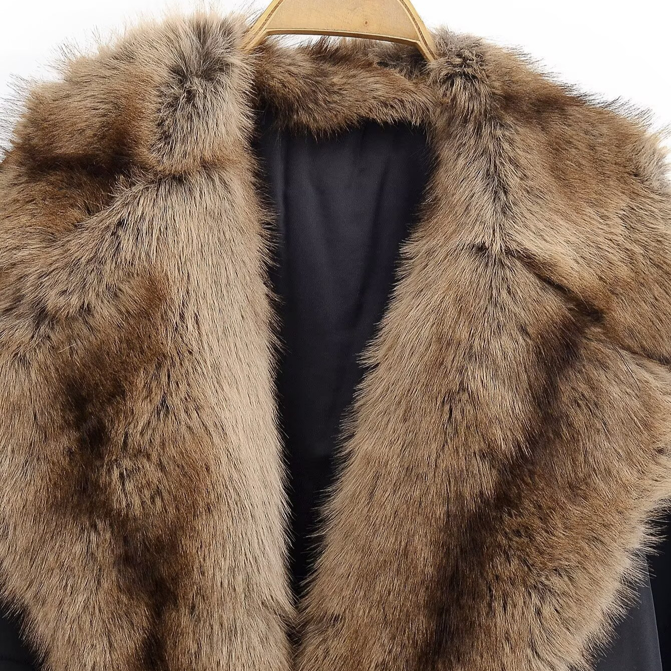 Women's Stylish Casual Faux Fur Collar Jacket KUN-00215