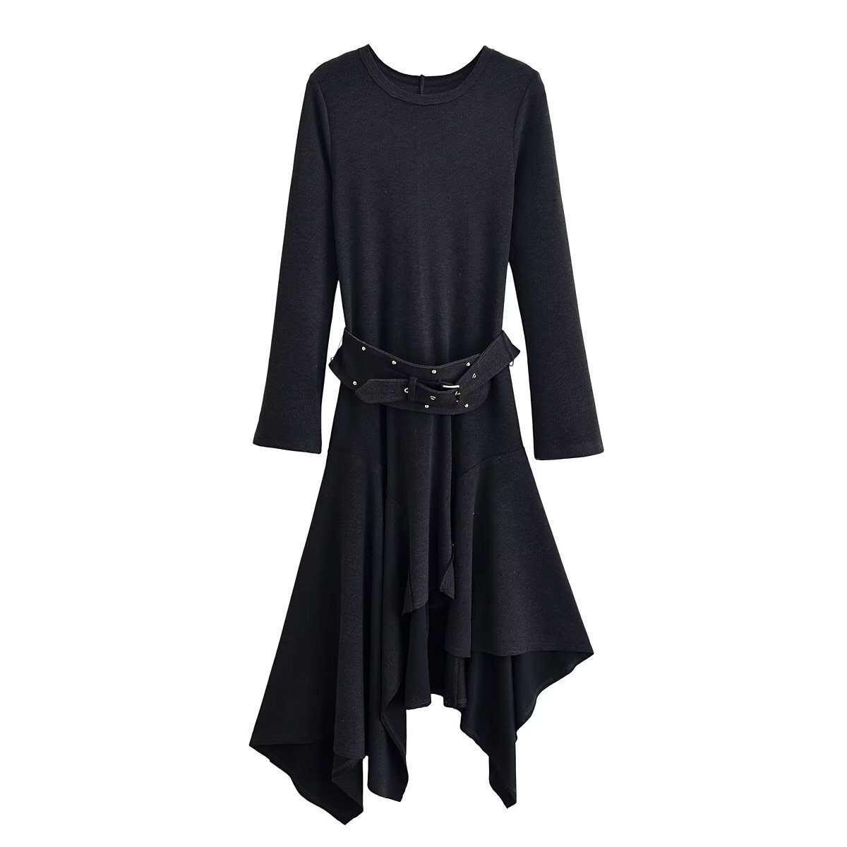 Women's Asymmetrical Casual Dress Chic Fashion KUN-00184