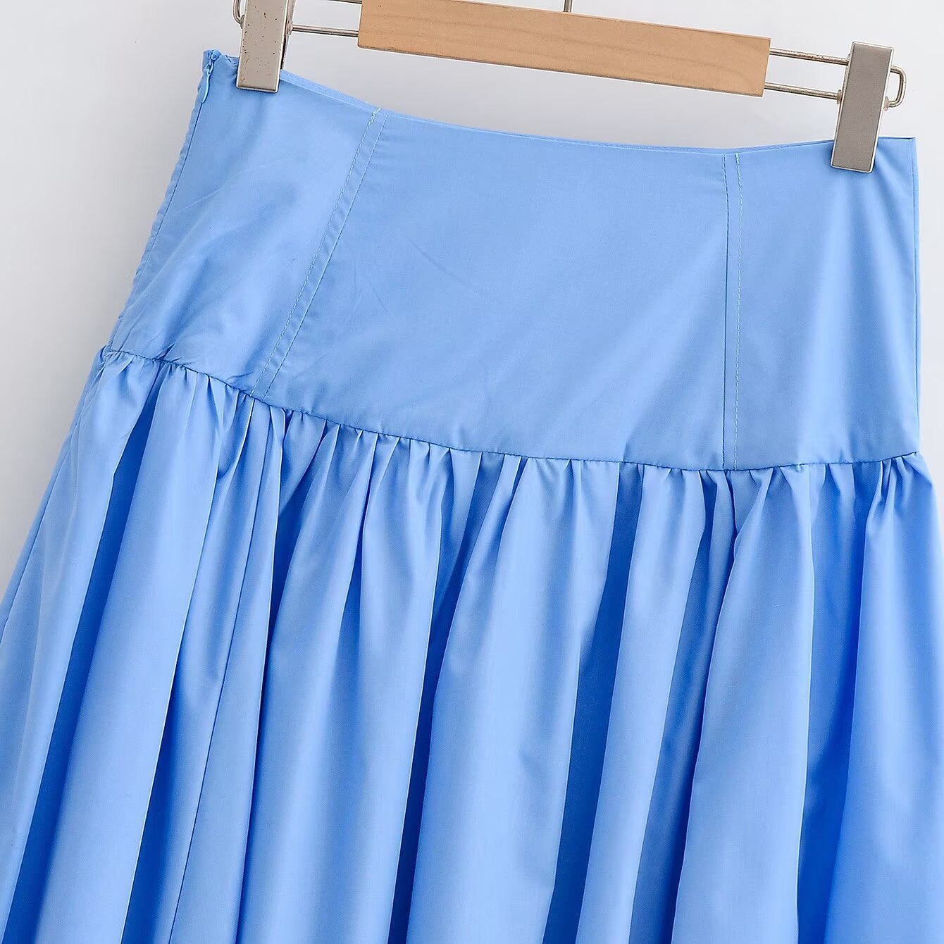 Women's Midi Skirt - Fluffy A-Line Versatile Chic KUN-00025
