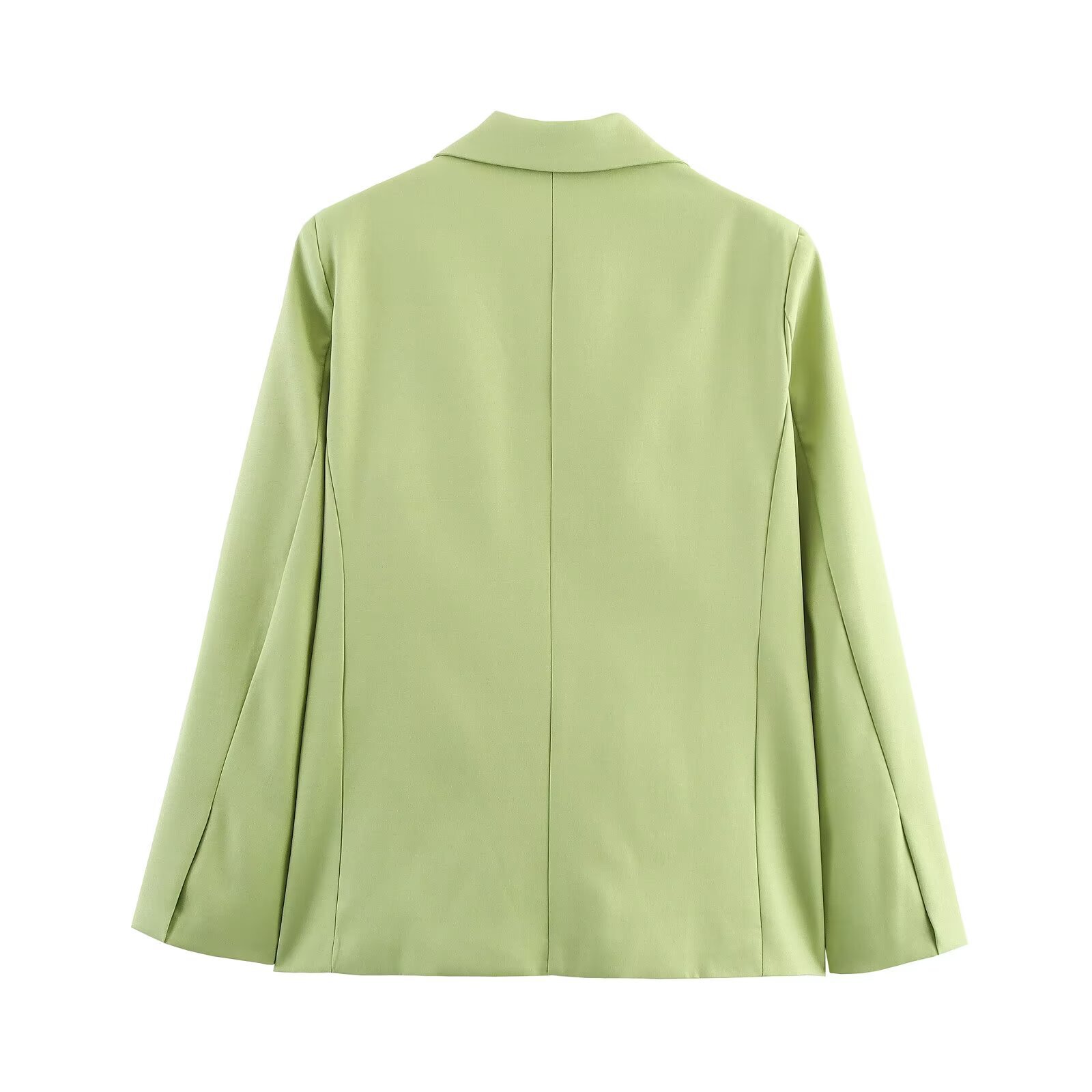 Conjunto de blazer verde para mujer: elegante y versátil KUN-00051