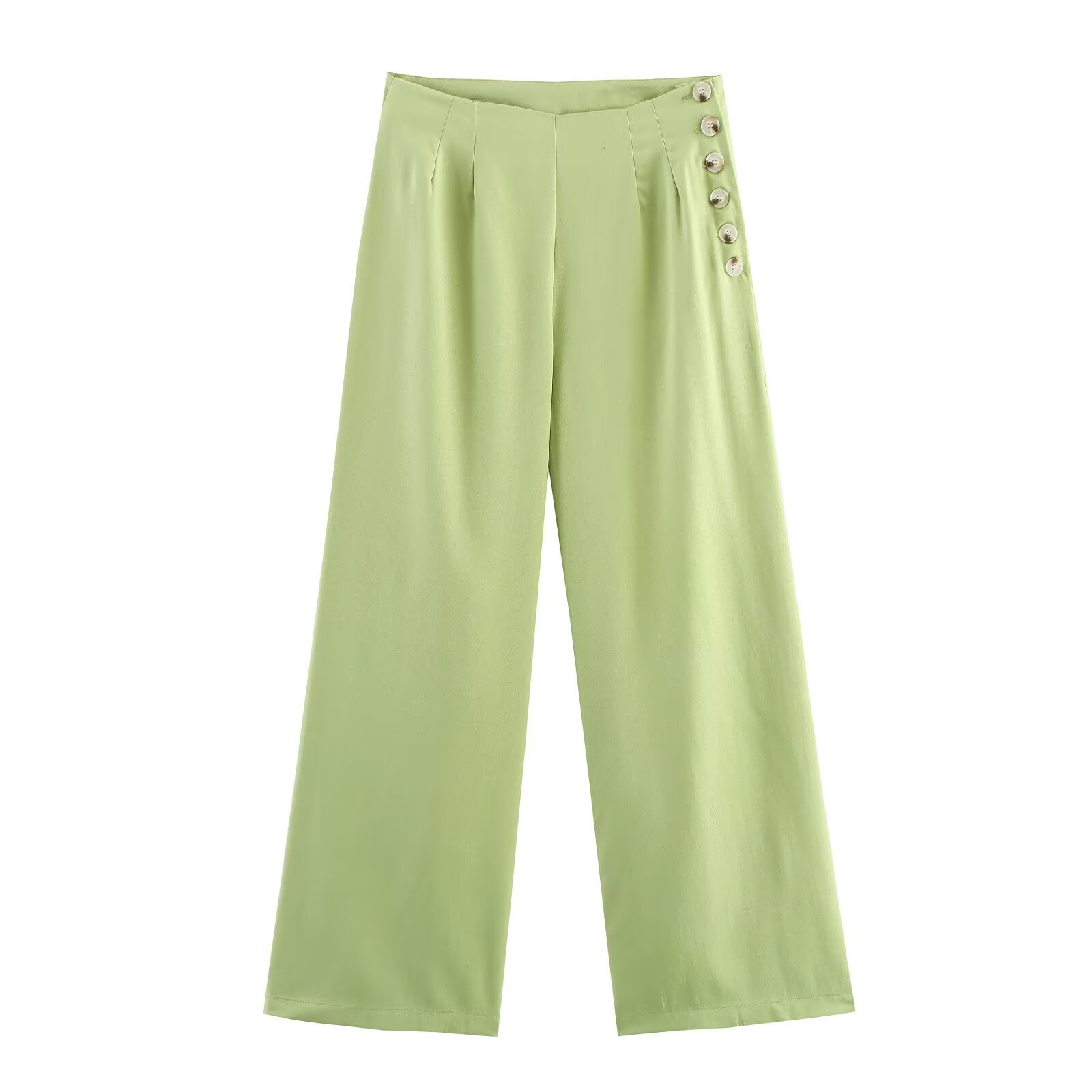 Conjunto de blazer verde para mujer: elegante y versátil KUN-00051