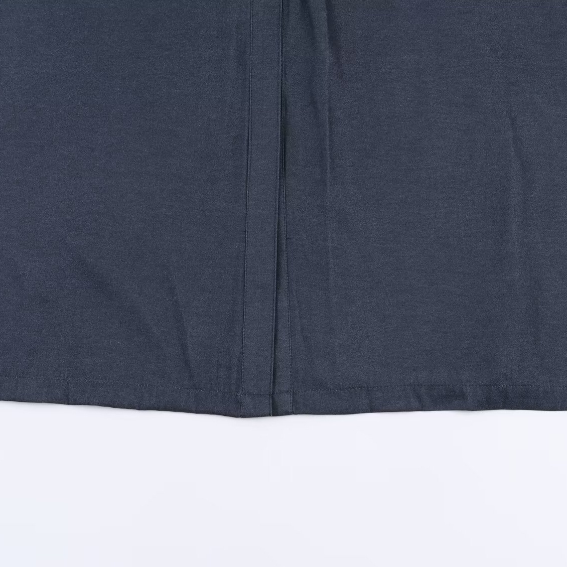 Vestido midi de mezclilla de corte ajustado informal KUN-00123