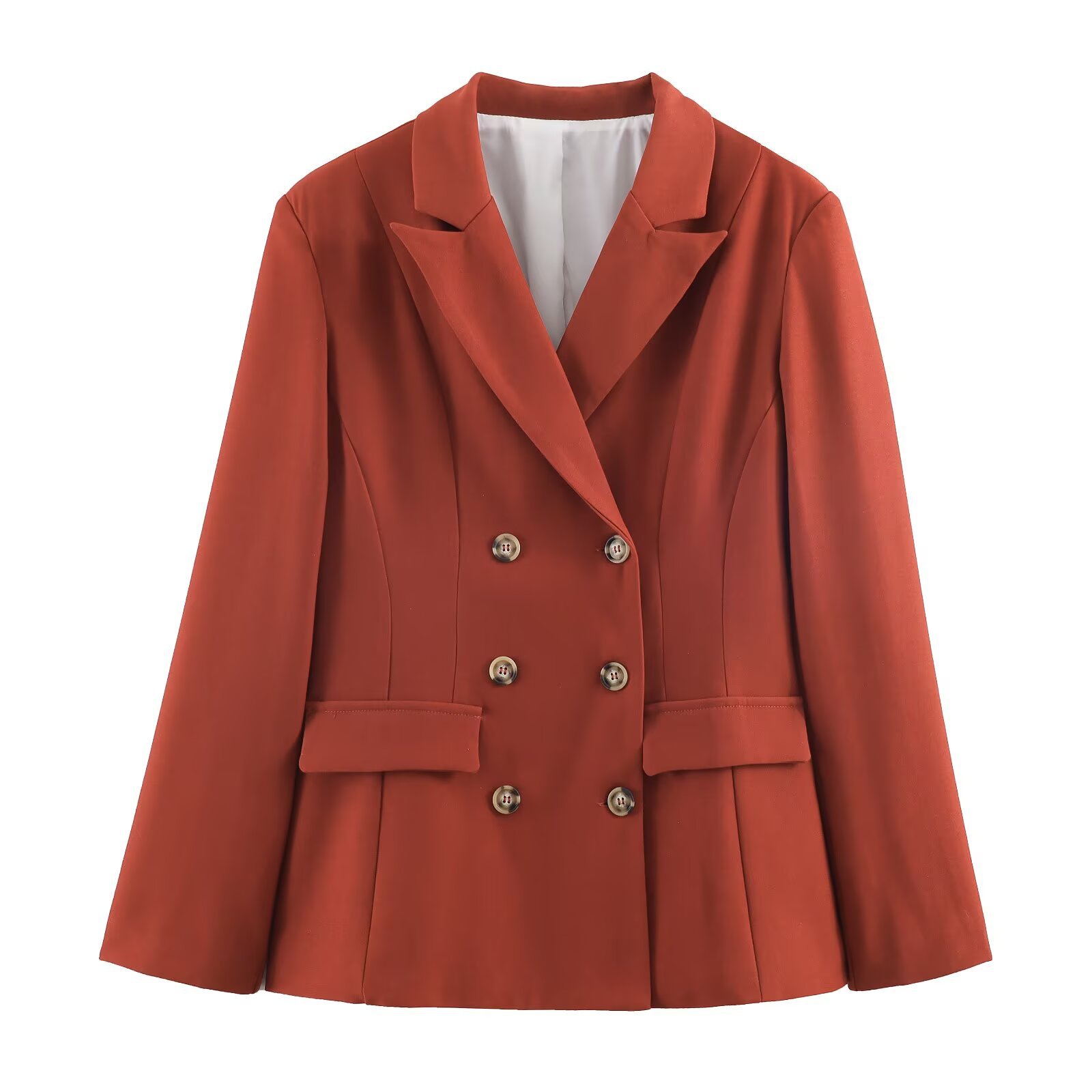 Ensemble tailleur blazer - Blazer chic de style européen à un bouton KUN-00007