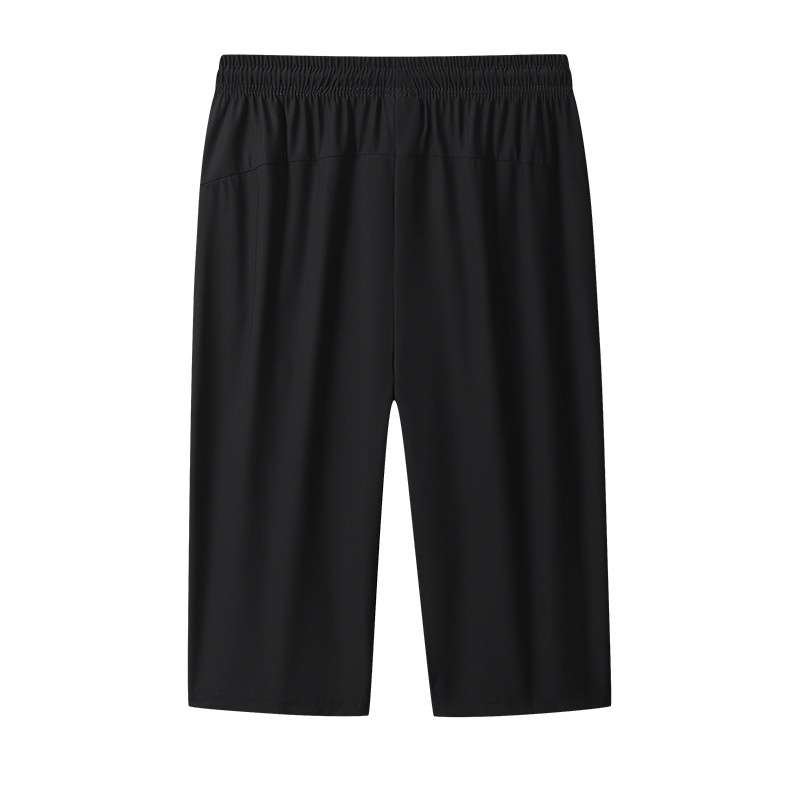 Sportliche Herren-Caprishorts mit Reißverschlusstaschen